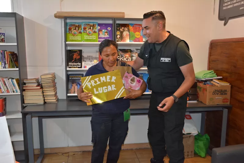 público literario de la biblioteca del CCP descubrió a internas con talento por la lectura