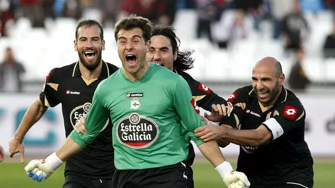Aranzubia, anatomía de un gol para la vida del Deportivo: "Me ilusiona que el deportivismo lo recuerde con cariño"
