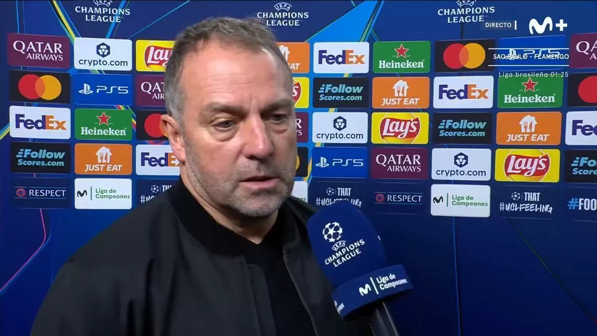 Flick: "Estoy muy satisfecho con la mejora defensiva de Lamine"