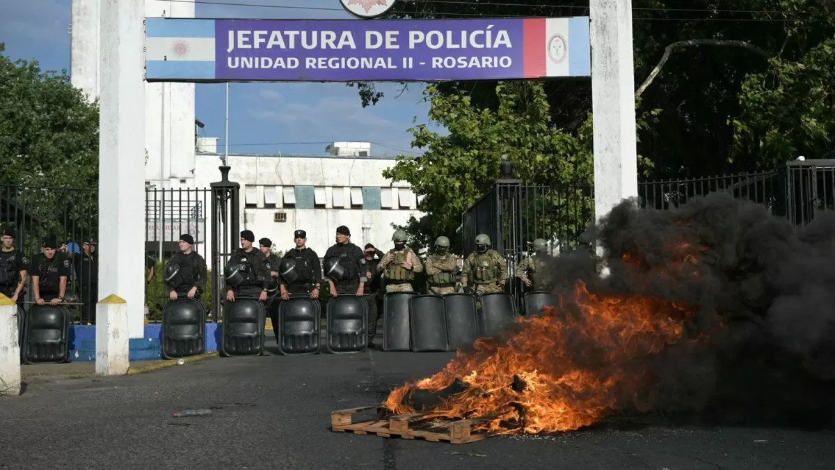 Rebelión policial en Argentina: sirenas y reclamos salariales