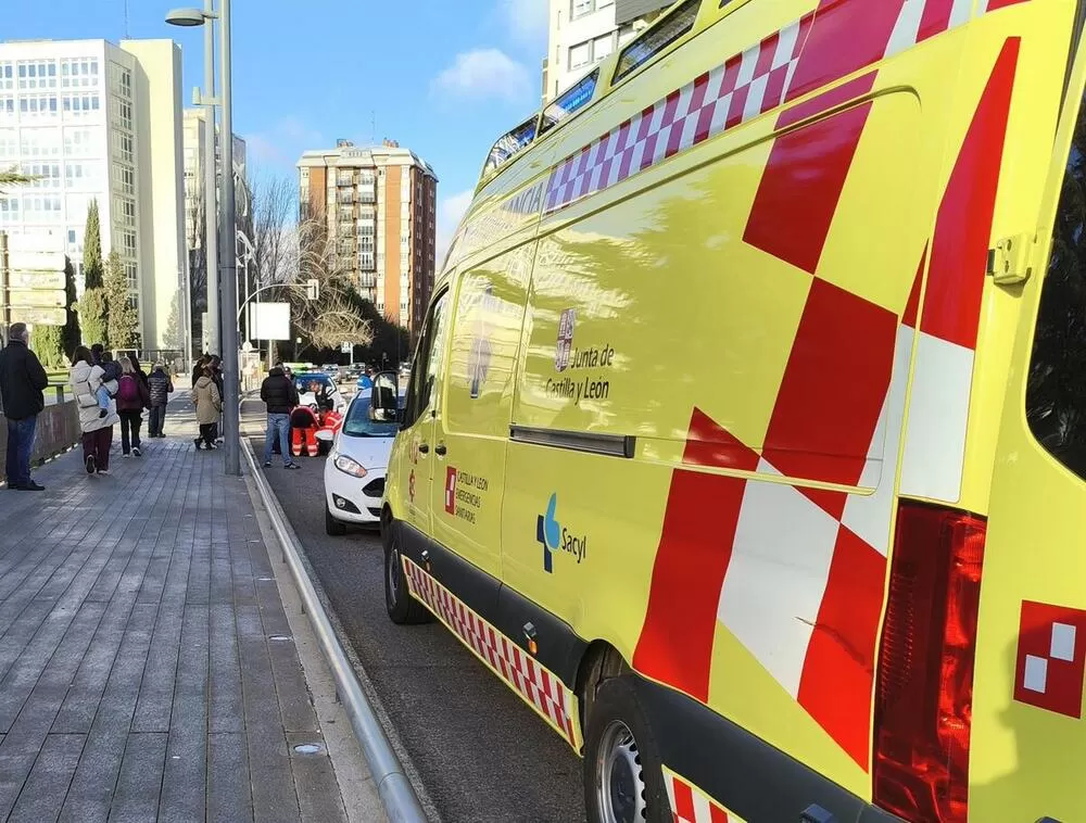 Herida tras un atropello frente a la Cúpula del Milenio
