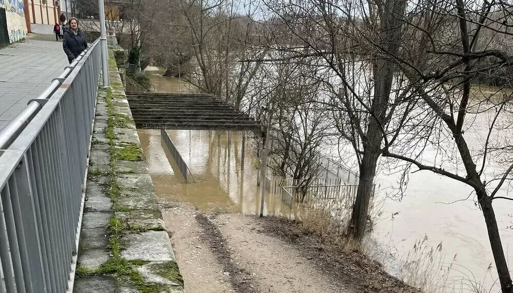 Cuatro alertas activas de la CHD por inundación en Valladolid