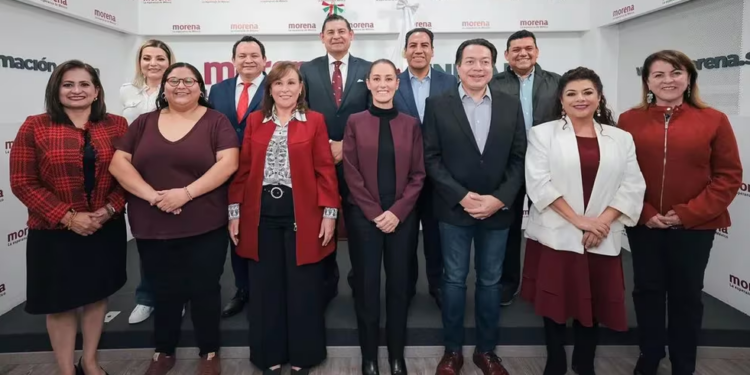 Claudia Sheinbaum se encuentra con candidatos de Morena y representantes del CATEM: “Estamos experimentando momentos cruciales”