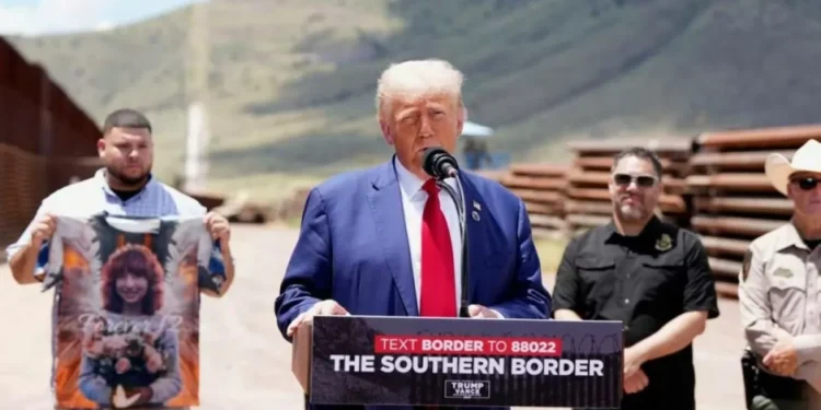 Trump promete pena de muerte para inmigrantes ilegales condenados por delitos graves