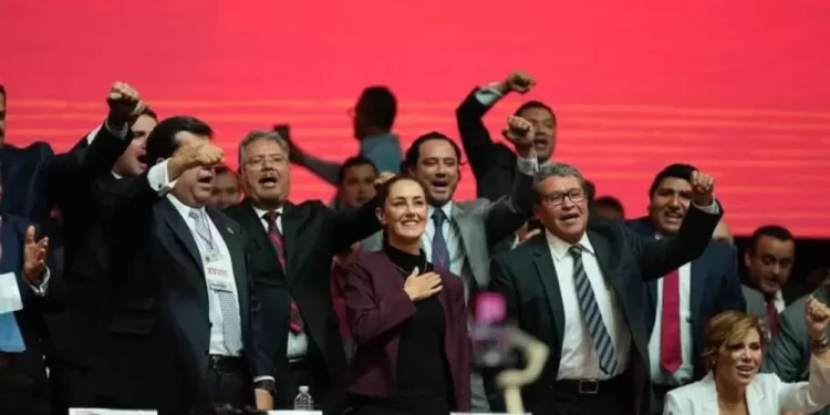 “Si a los trabajadores de México les va bien, también le va bien a nuestro país”, afirmó Claudia Sheinbaum.