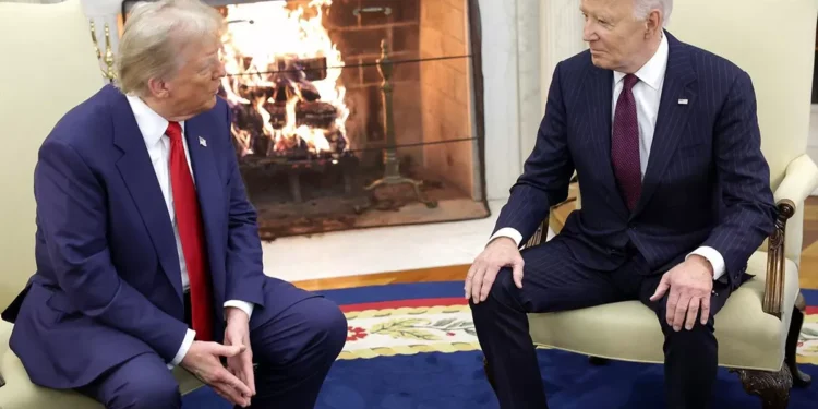 Joe Biden recibió a Donald Trump en la residencia Blanca para una transición “lo más fluida posible”