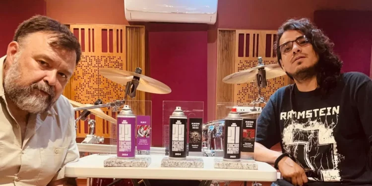 Blackflag Studio de Iquique recibe inspección internacional en los Premios Graffiti de Uruguay