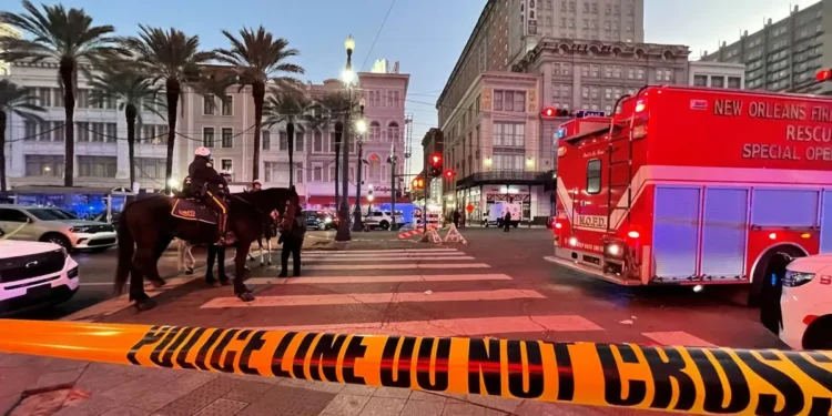 El FBI investiga como ataque terrorista al hombre que atropelló y mató a 10 personas en comunicado Orleans