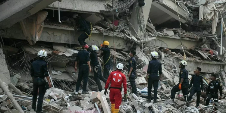 El terremoto de magnitud 7,7 en Birmania ya deja más de 1.600 muertos