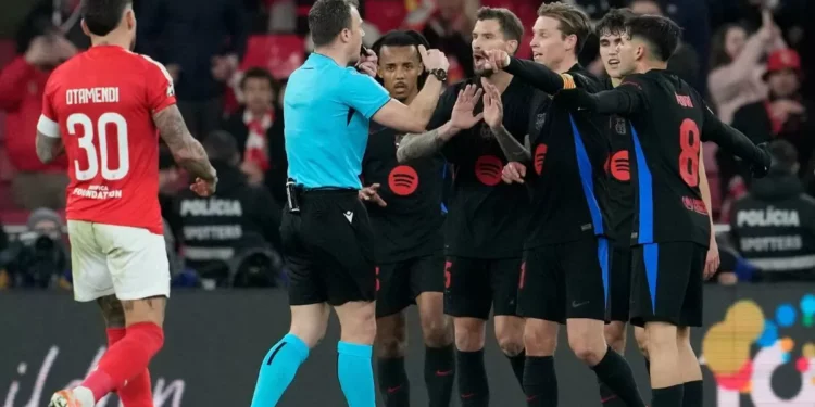 Las reacciones al Benfica – Barça de Champions League