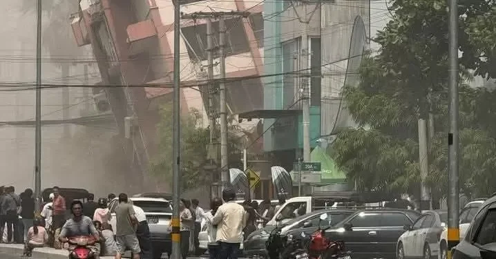 Tres muertos, 50 heridos y 70 desaparecidos en un edificio de Bangkok tras terremoto