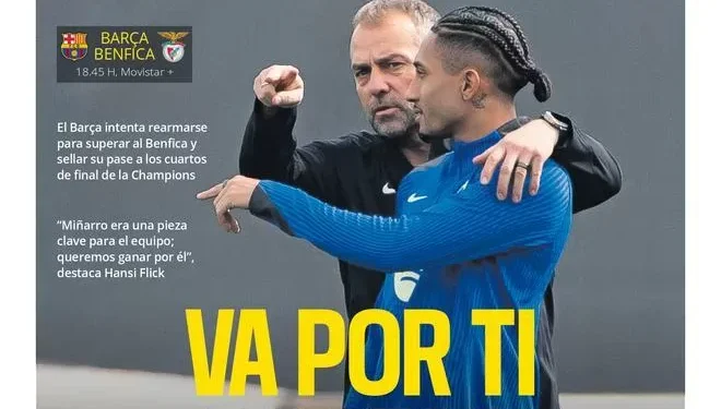La portada de SPORT de hoy martes, 11 de marzo de 2025