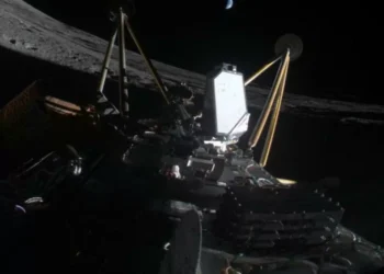 Concluyen misión de la sonda Athena luego de arriar en un cráter lunar