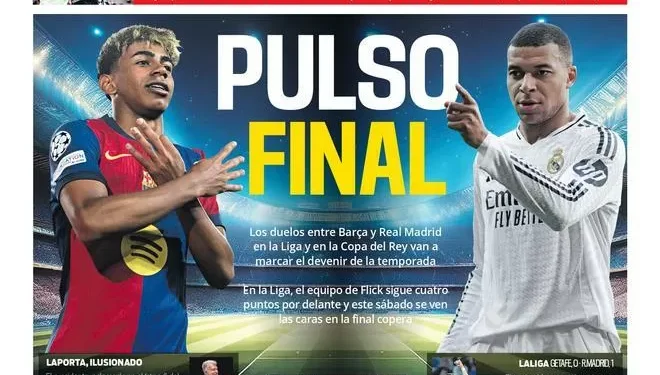 La portada de SPORT de hoy jueves, 24 de abril de 2025