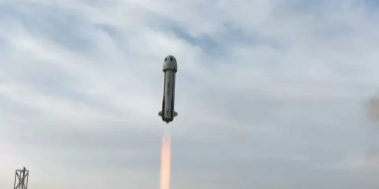 Así fue el vuelo espacial de Blue Origin, delantero con una tripulación de solo mujeres