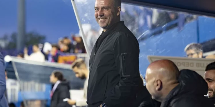 Hansi Flick, tremendamente “orgulloso” de sus jugadores