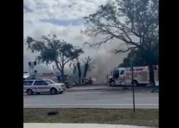 Avioneta se estrella en transitada avenida en jeta Ratón (EE. UU.): hay tres muertos