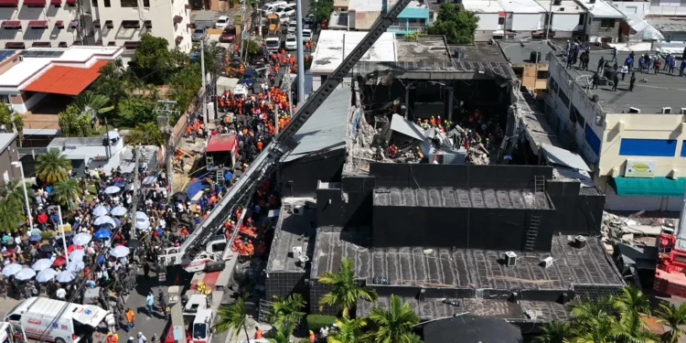 Santo Domingo: al menos 58 muertos tras el colapso del techo de pincho discoteca