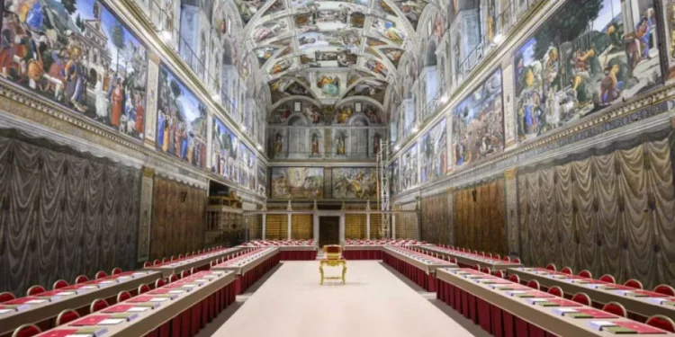 Todo listo para el cónclave que elegirá al sucesor de Francisco