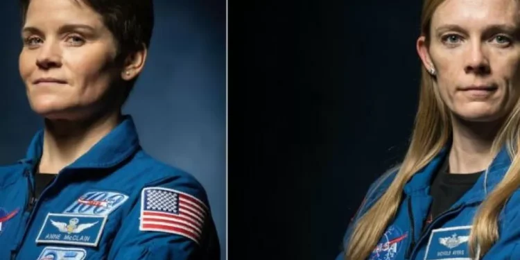 Así fue la caminata espacial de alimentación en la EEI protagonizada por dos mujeres