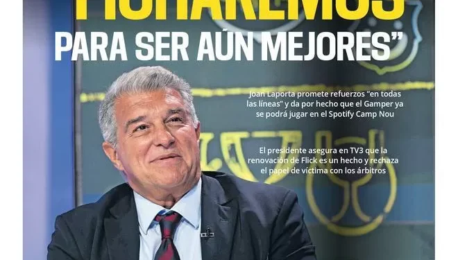 La portada de SPORT de hoy martes, 20 de mayo de 2025
