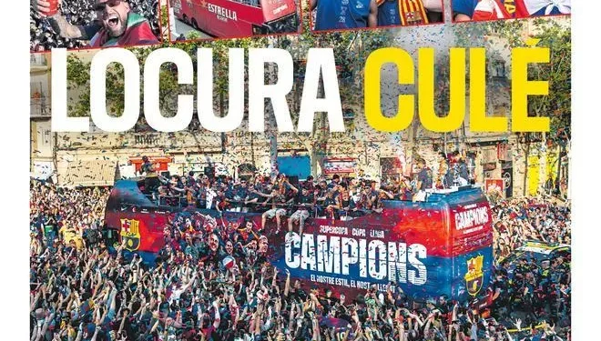 La portada de SPORT de hoy sábado, 17 de mayo de 2025