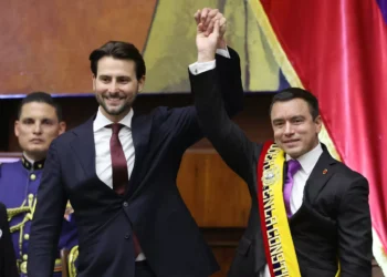Daniel Noboa juró como presidente de Ecuador