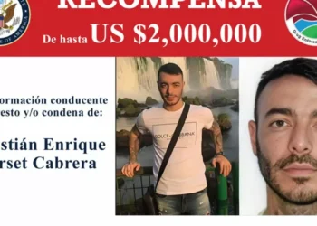 Estados Unidos ofrece distinción de hasta USD 2 millones por información sobre Sebastián Marset