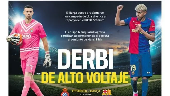 La portada de SPORT de hoy jueves, 15 de mayo de 2025