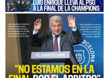 La portada de SPORT de hoy jueves, 8 de mayo de 2025