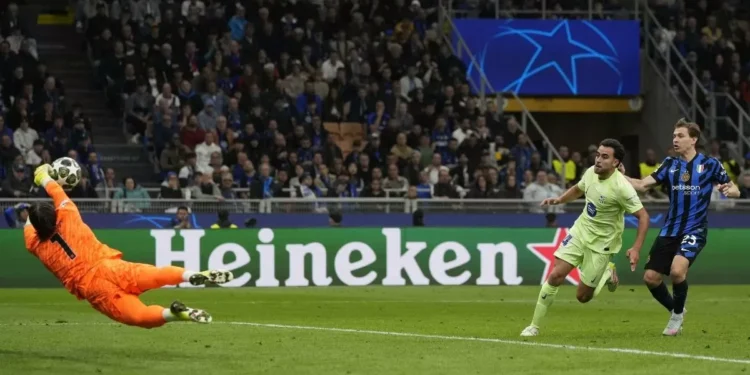 Sommer, MVP del partido, fue una pesadilla para el Barça