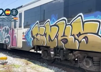 Cae una empalizada de grafiteros acusada de realizar 287 pintadas en trenes: 29 detenidos, 18 de ellos en Madrid