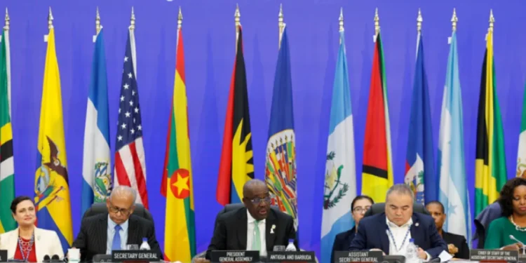 OEA aprueba para 2026 financiarse con 93 millones de dólares de los Estados miembros