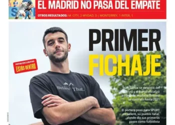 La portada de SPORT de hoy jueves, 19 de junio de 2025