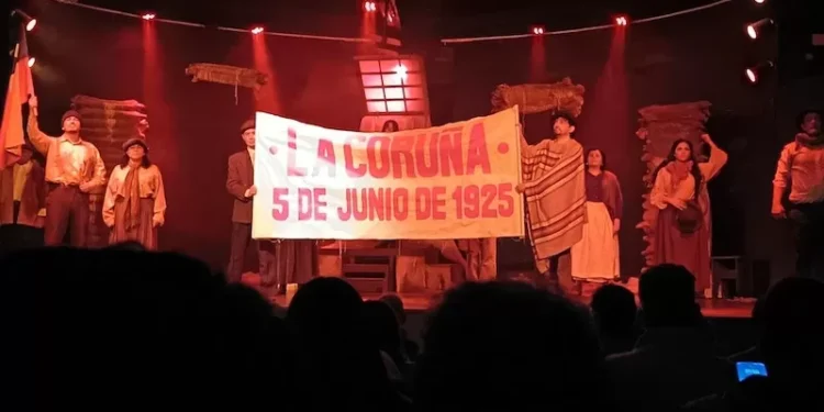 “Coruña, la disgusto de los vientos” se estrena con rotundo éxito y emociona al público en Sala Veteranos del 79