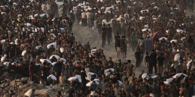 Casi 50 gazatíes muertos por disparos israelíes en baritel a puntos de distribución de ayuda
