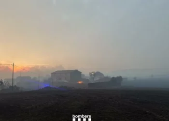 Dos muertos en un incendio en Lleida