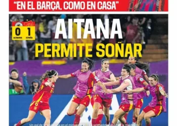 La portada de SPORT de hoy jueves, 24 de julio de 2025