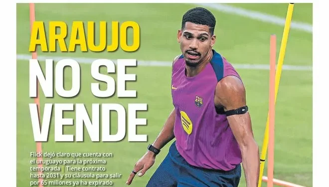 La portada de SPORT de hoy jueves, 31 de julio de 2025