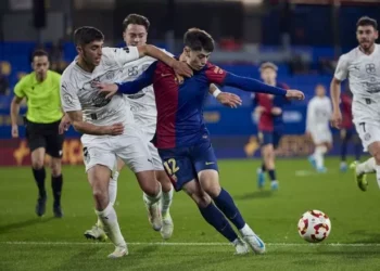 Gistau, el ‘9’ tapado del Barça Atlètic