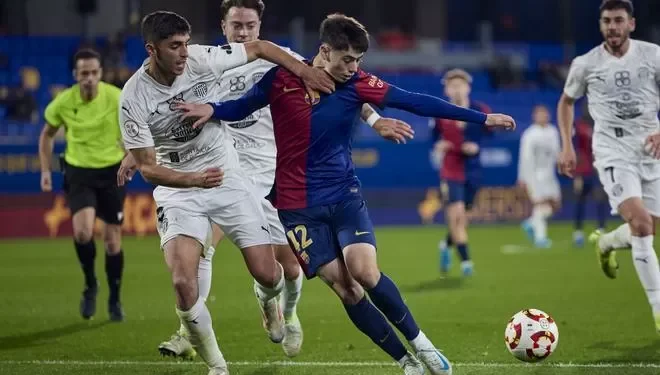 Gistau, el ‘9’ tapado del Barça Atlètic