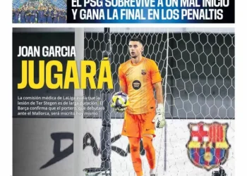 La portada de SPORT de hoy jueves, 14 de agosto de 2025