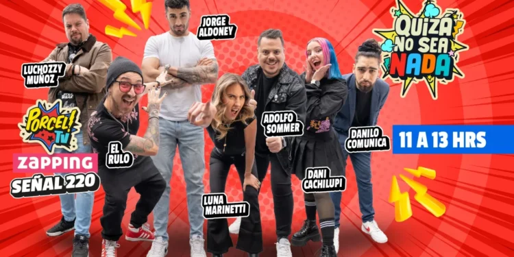 Del celular a la televisión: Porcel TV salta a la televisión digital por el muesca 220 de Zapping