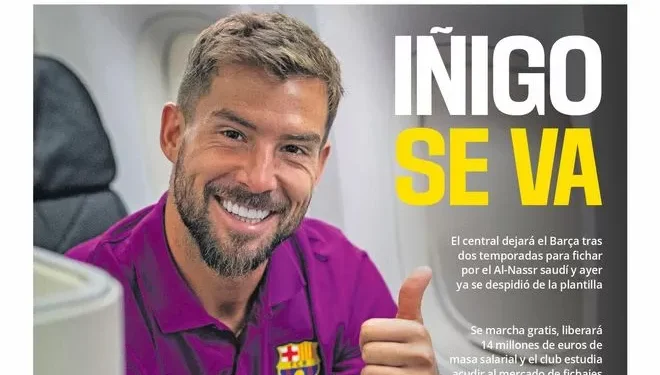 La portada de SPORT de hoy viernes, 8 de agosto de 2025