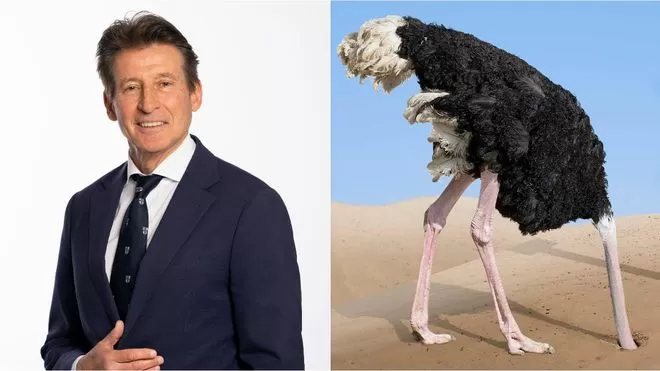 Sebastian Coe, un avestruz con el dopaje keniano
