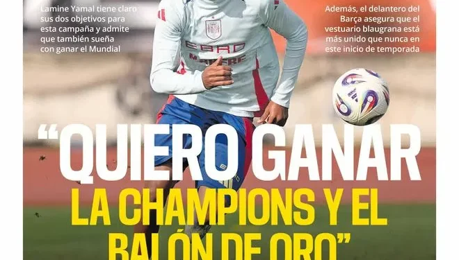 La portada de SPORT de hoy miércoles, 3 de septiembre de 2025