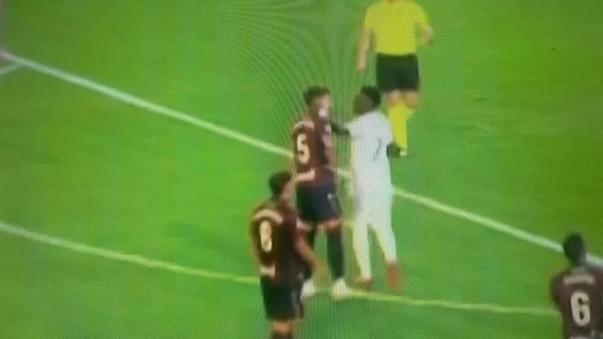 Elgezabal denuncia otra actitud lamentable de Vinícius