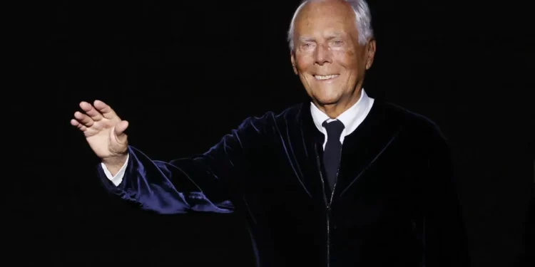 Murió a los 91 años Giorgio Armani, diseñador de moda italiano