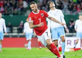 Alaba dirige y Arnautovic hace historia en una goleada de escándalo