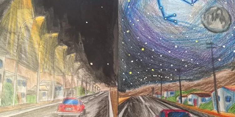 Talento escolar en el concurso “Apaga la luz… prende las estrellas”